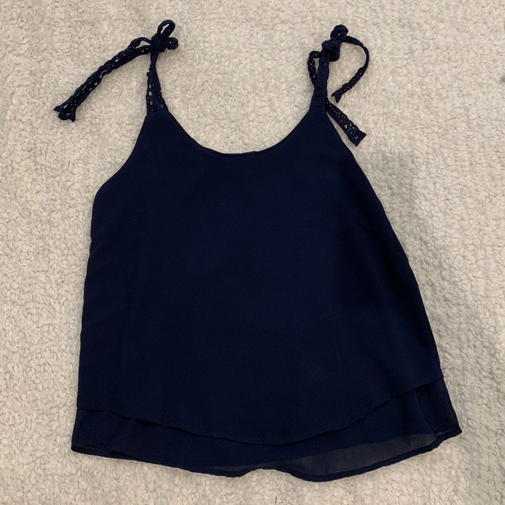 It Hippie Navy Top